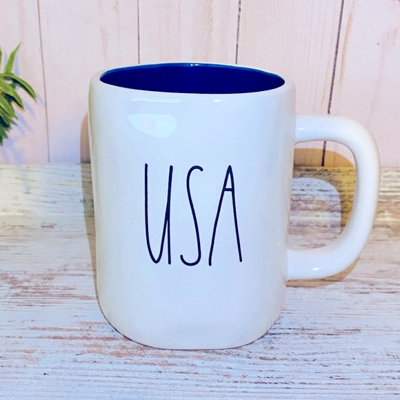 Rae Dunn USA mug double side mug - Picture 2 of 9